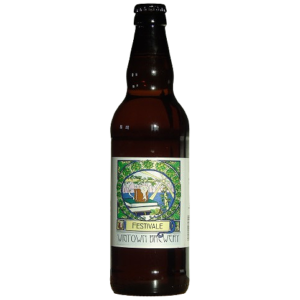 Bottle of Festivale Pale Ale Wigtown Brewery